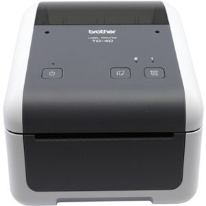 Brother TD-4410D Desktop Direct Thermal Printer - Monochrome - Label Print - USB - Serial - TD4410D