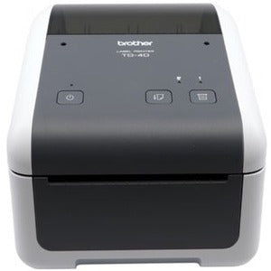 Brother TD-4420DNC Desktop Direct Thermal Printer - Monochrome - Label Print - USB - Serial - TD4420DNC