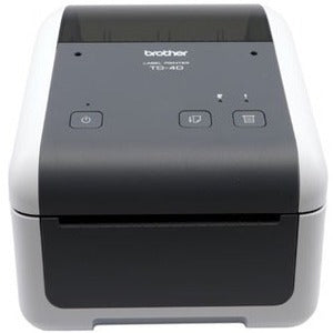 Brother TD-4420DNP Desktop Direct Thermal Printer - Monochrome - Label Print - USB - Serial - TD4420DNP