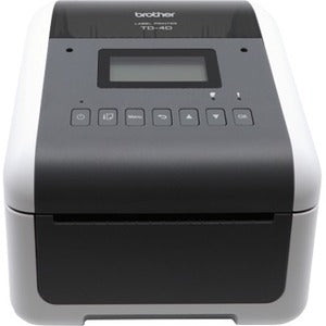 Brother TD-4550DNWB Desktop Direct Thermal Printer - Monochrome - Label Print - USB - Serial - Bluetooth - Wireless LAN - TD4550DNWB