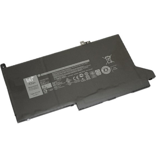 BTI DJ1J0-BTI 11.4V 42WHR LI-ION BATTERY 0DJ1J0, C27RW, 0NF0H, DJ1J0, 451-BBZL, PGFX4, 451-BCJO LATITUDE 7280, LATITUDE 7480, LATITUDE 7290, LATITUDE 7490, LATITUDE 7380, LATITUDE 7390 - DJ1J0-BTI