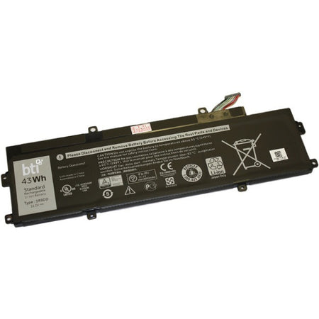 BTI 5R9DD-BTI 11.1V 43WHR LI-ION BATTERY 05R9DD, XKPD0, 0KTCCN, 5R9DD, KTCCN CHROMEBOOK 11 3120 P22T - 5R9DD-BTI