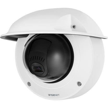 Wisenet XNV-6081Z 2 Megapixel Outdoor Full HD Network Camera - Color, Monochrome - Dome - White - XNV-6081Z