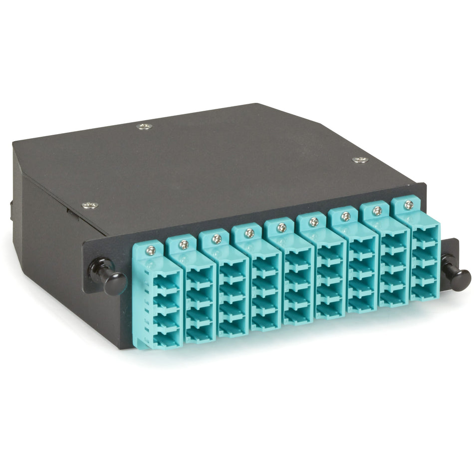 Black Box MTP OM3 Fiber Optic LGX Cassette - (3) MTP 12 to (36) LC Type A - FOCA20M3-3MP12-36LC