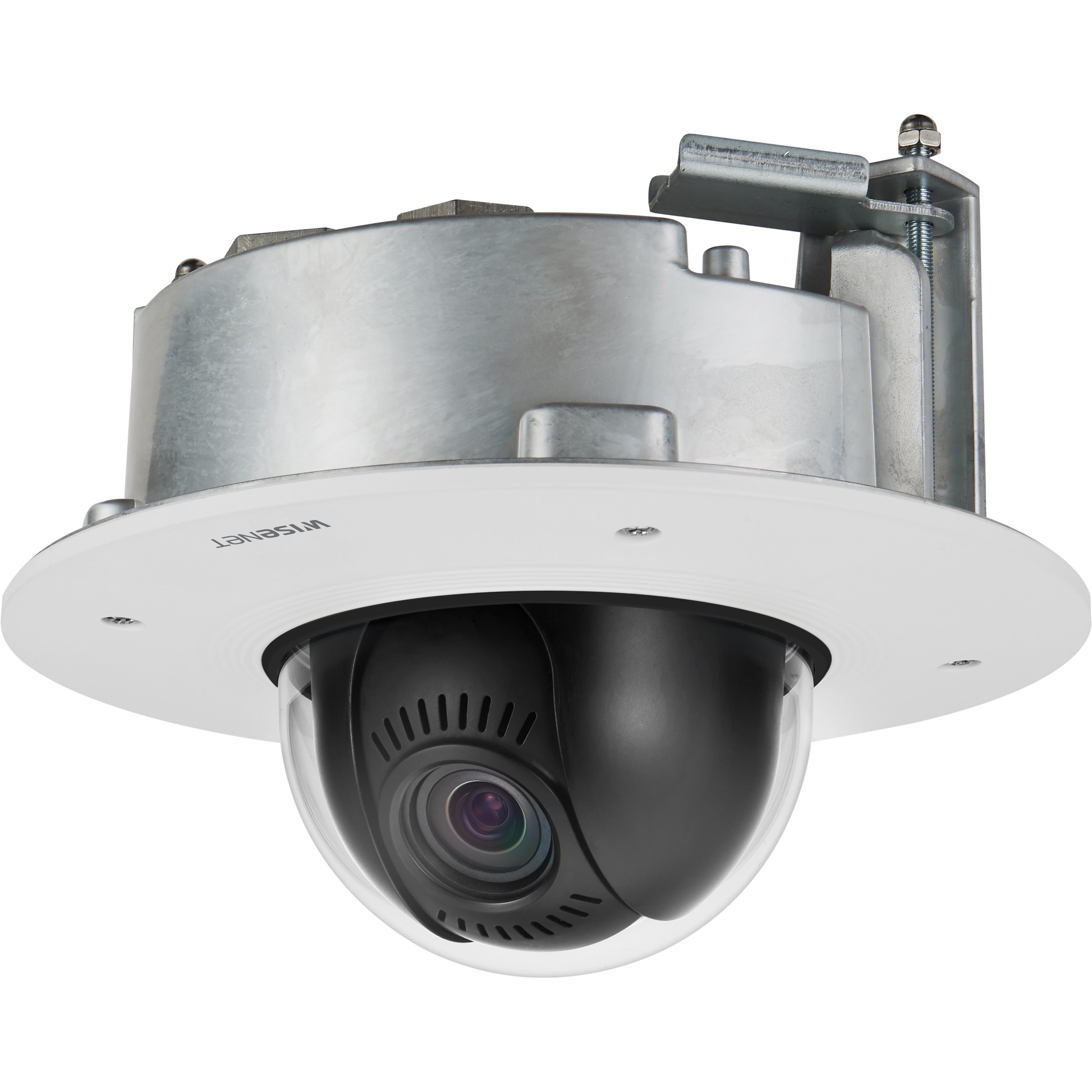 Wisenet XND-8081FZ 5 Megapixel Indoor HD Network Camera - Color, Monochrome - Dome - White - XND-8081FZ