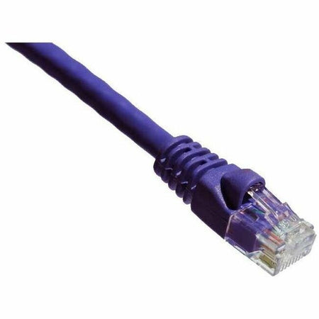 Axiom 14FT CAT6A 650mhz Patch Cable Molded Boot (Purple) - C6AMB-P14-AX