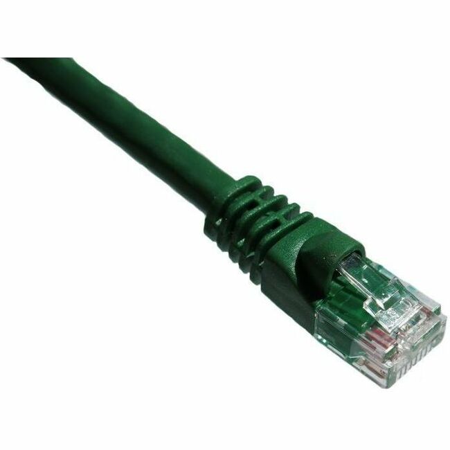 Axiom 14FT CAT6A 650mhz Patch Cable Molded Boot (Green) - C6AMB-N14-AX