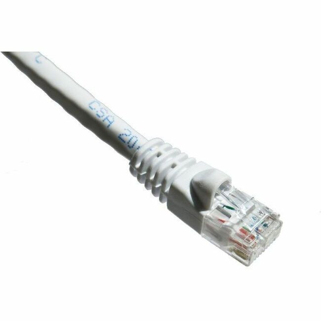 Axiom 14FT CAT6A 650mhz Patch Cable Molded Boot (White) - C6AMB-W14-AX