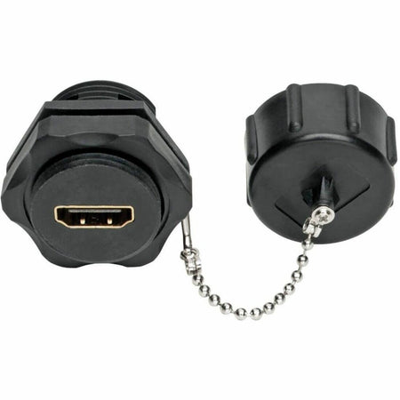 Eaton Tripp Lite Series 4K HDMI Coupler with Ethernet (F/F), Industrial High Speed, 4K 60 Hz, HDR, IP68 Rated, Dust Cap, TAA - P569-000-FF-IND