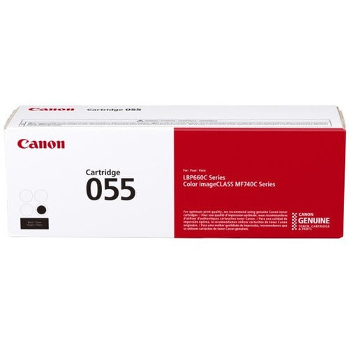 Canon 055 Original Laser Toner Cartridge - Black - 1 Pack - 3016C001