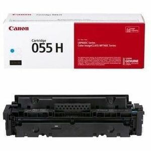 Canon 055H Original High Yield Laser Toner Cartridge - Magenta - 1 Pack - 3018C001