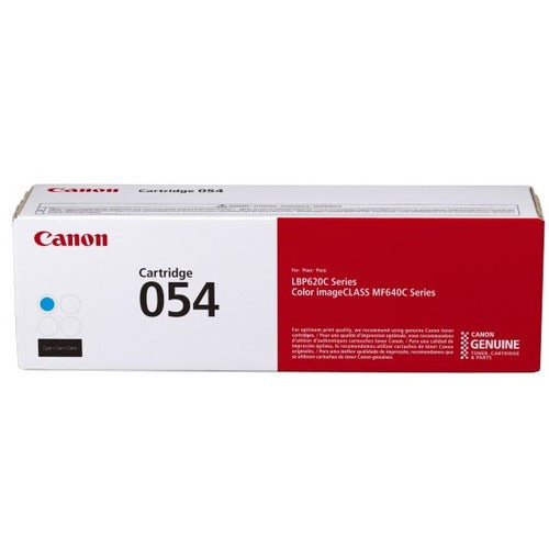 Canon 054 Original Laser Toner Cartridge - Cyan - 1 Pack - 3023C001