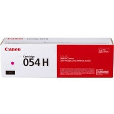 Canon 054H Original High Yield Laser Toner Cartridge - Magenta - 1 Pack - 3026C001
