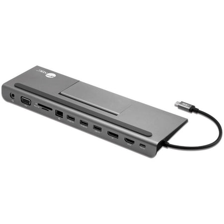 SIIG Aluminum USB-C MST Video Docking Station with 100W PD - JU-DK0E11-S1