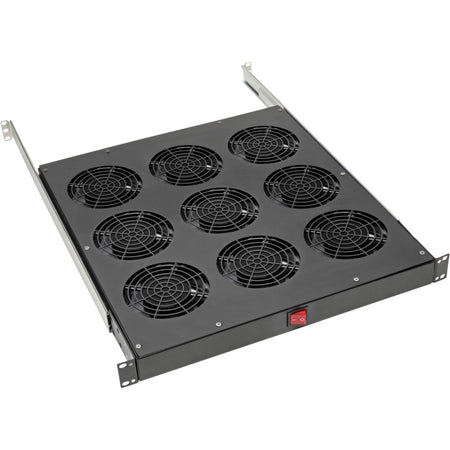 Tripp Lite by Eaton Fan Tray for 19 in. Racks - 1U 9 120V High-Performance Fans 864 CFM C14 Inlet - SRFANTRAY9