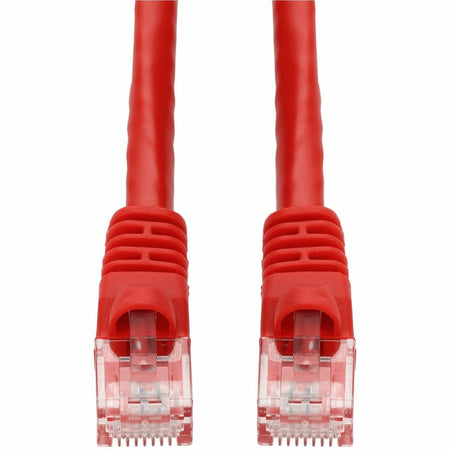 AddOn 2ft Red CAT 6 PVC Ethernet Cable Snagless Bubble Boot RJ-45 M/M - ADD-2FCAT6-RD