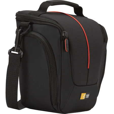 Case Logic DCB-306 Carrying Case (Holster) Camera, Accessories, Battery, Cable, Lens Cap, Memory Card, Cloth - Black - 3201025