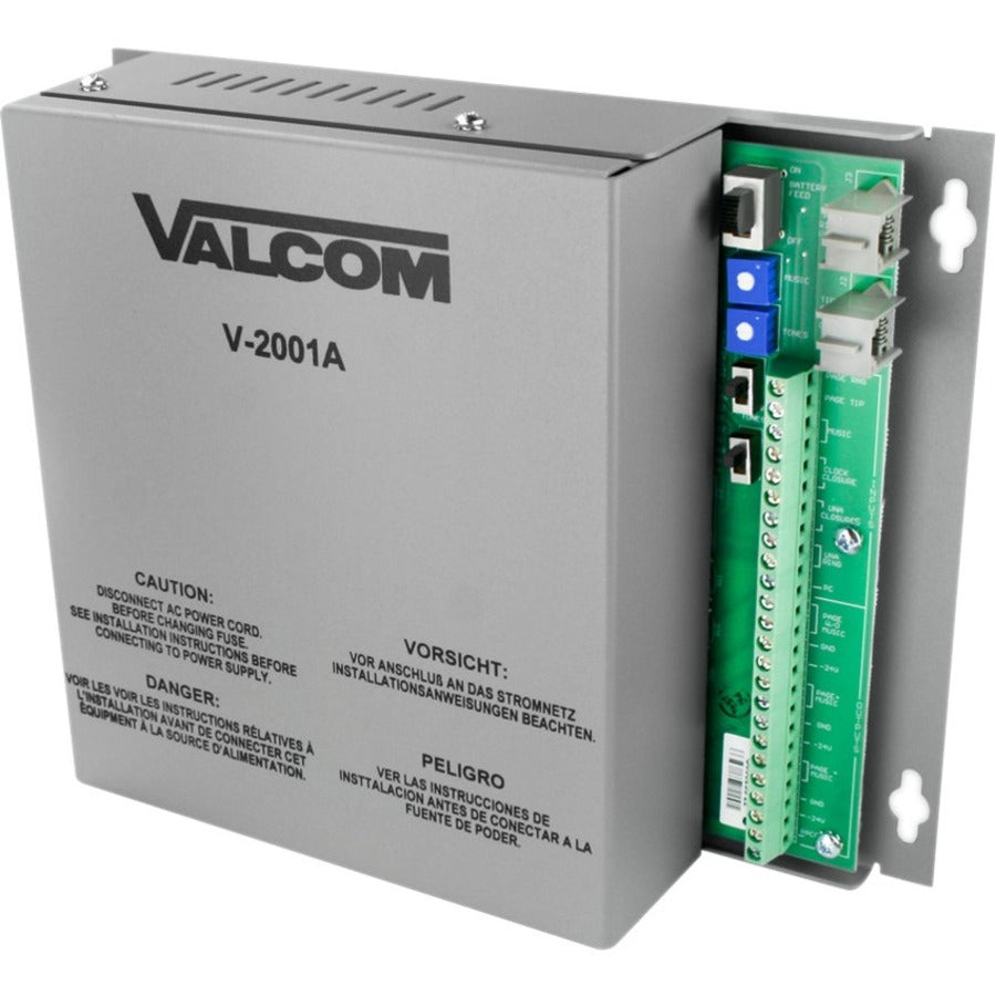 Valcom 1 Zone, One-Way Enhanced Page Control with Power - V-2001A