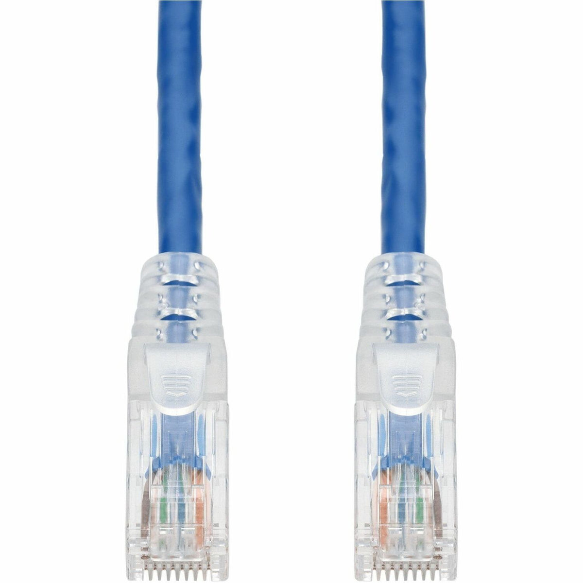 AddOn 7ft Blue CAT 6 PVC Ethernet Cable Snagless Easy Clear Boot TAA RJ-45 M/M - ADD-7FCAT6-BE-TAA