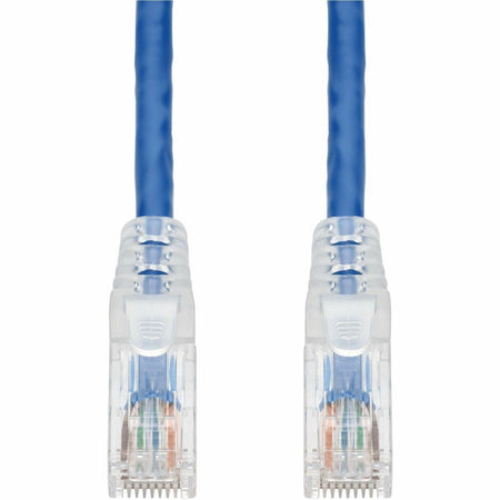 AddOn 7ft Blue CAT 6 PVC Ethernet Cable Snagless Easy Clear Boot TAA RJ-45 M/M - ADD-7FCAT6-BE-TAA