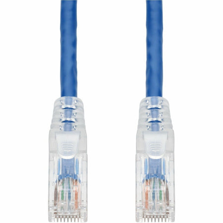 AddOn 15ft Blue CAT 6 PVC Ethernet Cable Snagless Easy Clear Boot TAA RJ-45 M/M - ADD-15FCAT6-BE-TAA