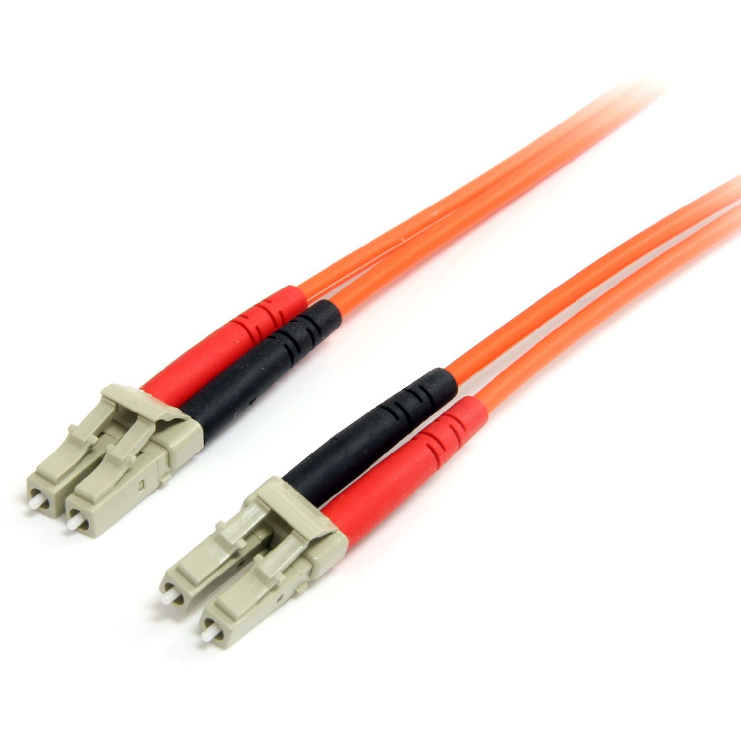 StarTech.com 1m Fiber Optic Cable - Multimode Duplex 62.5/125 LSZH Fiber Jumper Cord - LC/LC - FIBLCLC1