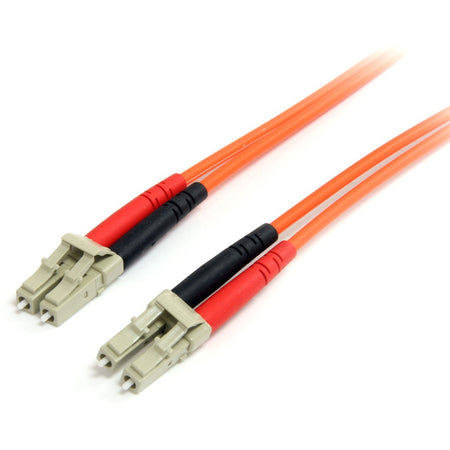 StarTech.com 1m Fiber Optic Cable - Multimode Duplex 62.5/125 LSZH Fiber Jumper Cord - LC/LC - FIBLCLC1