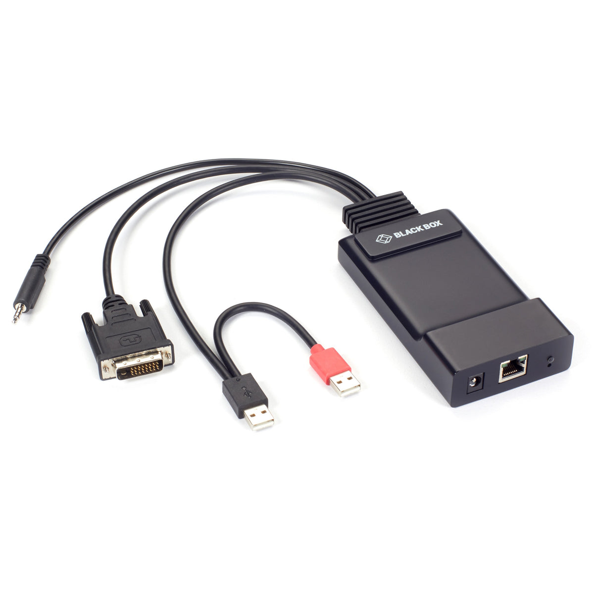 Emerald&reg; Zero U DVI KVM-over-IP Transmitter - Single Head, HD, USB-HID, Audio, 12-in. - EMD200DV-T