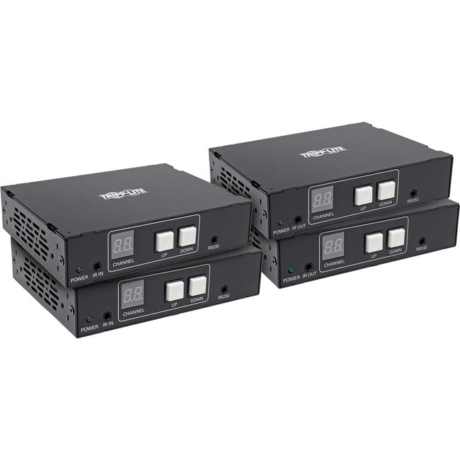 Tripp Lite by Eaton 2x2 HDMI over Cat5/6 Matrix/Extender Kit - 1080p 60 Hz, RS-232, IR Control, 656 ft. (200 m), TAA - B160-202-HDSI