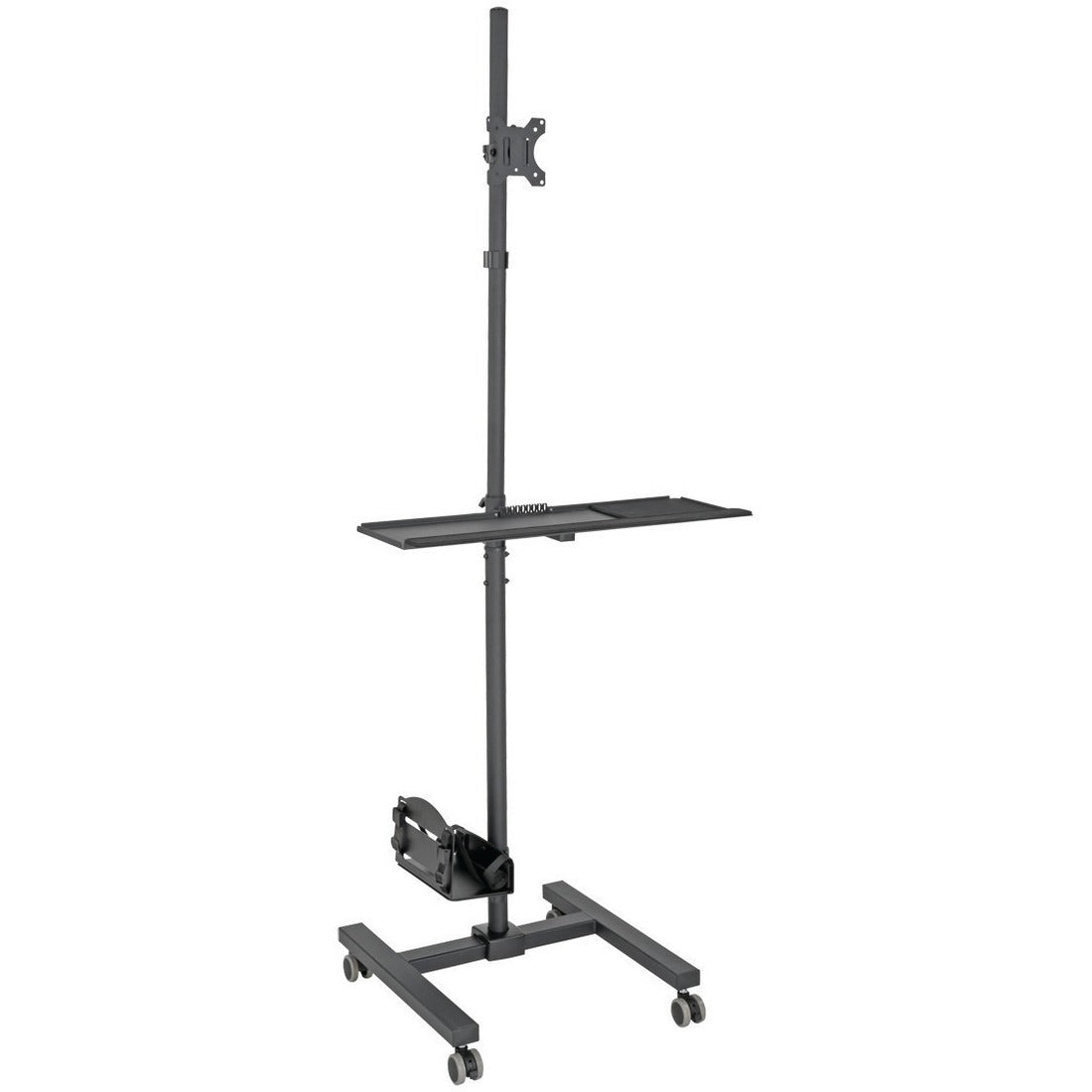 Tripp Lite by Eaton Mobile Workstation with Monitor Mount - For 17" to 32" Displays Height Adjustable - DMCS1732S