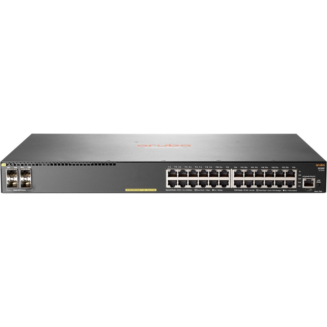 Aruba 2930F 24G PoE+ 4SFP Switch - JL261A#B2E