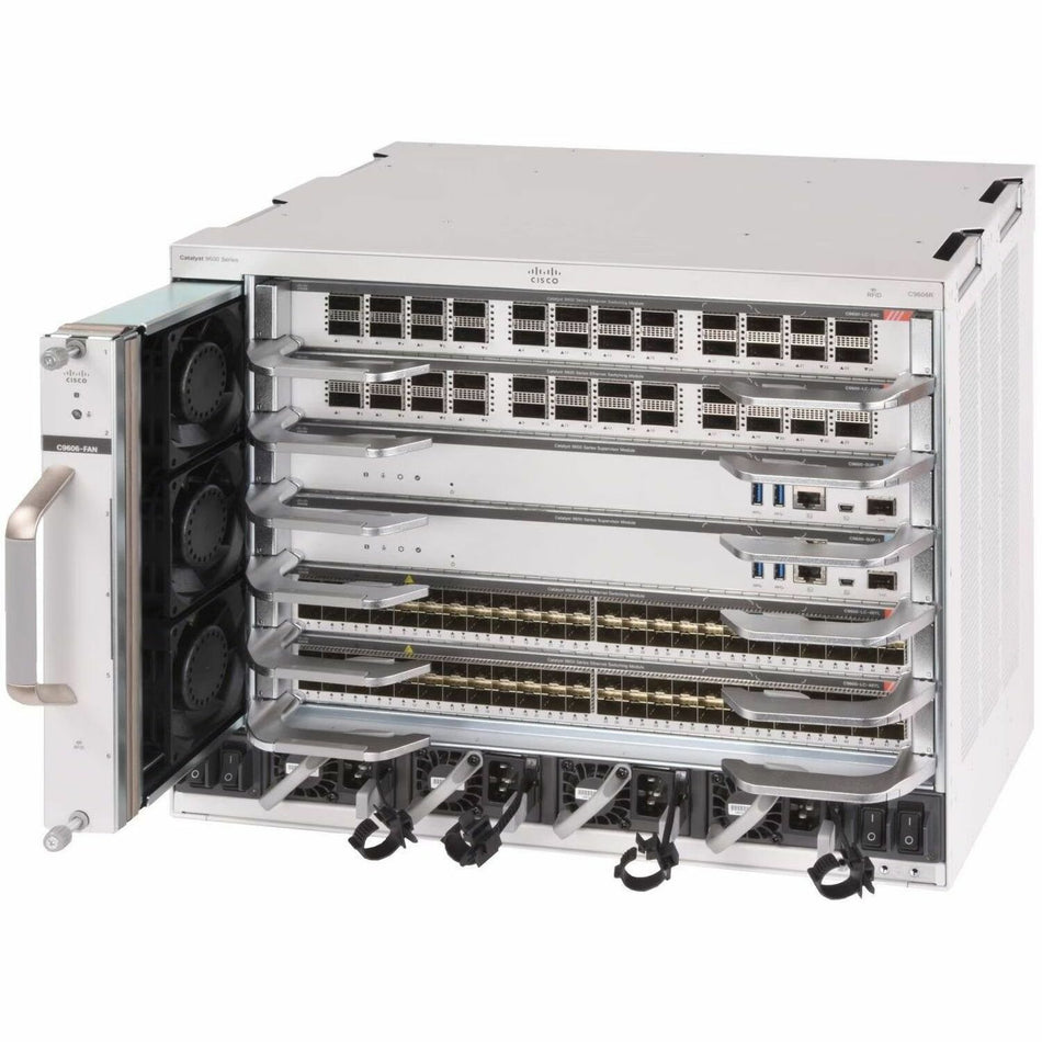 Cisco Catalyst C9606R Switch Chassis - C9606R-48Y24C-BN-A