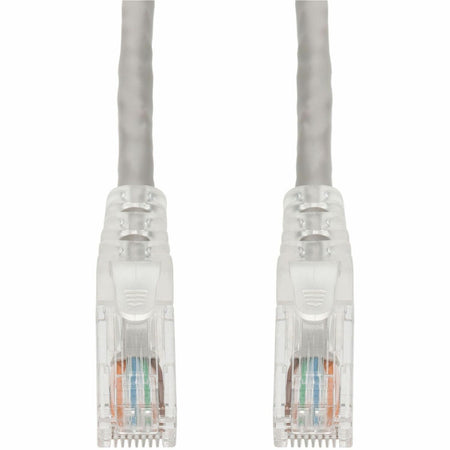 AddOn 7ft Gray CAT 6 PVC Ethernet Cable Snagless Easy Clear Boot TAA RJ-45 M/M - ADD-7FCAT6-GY-TAA