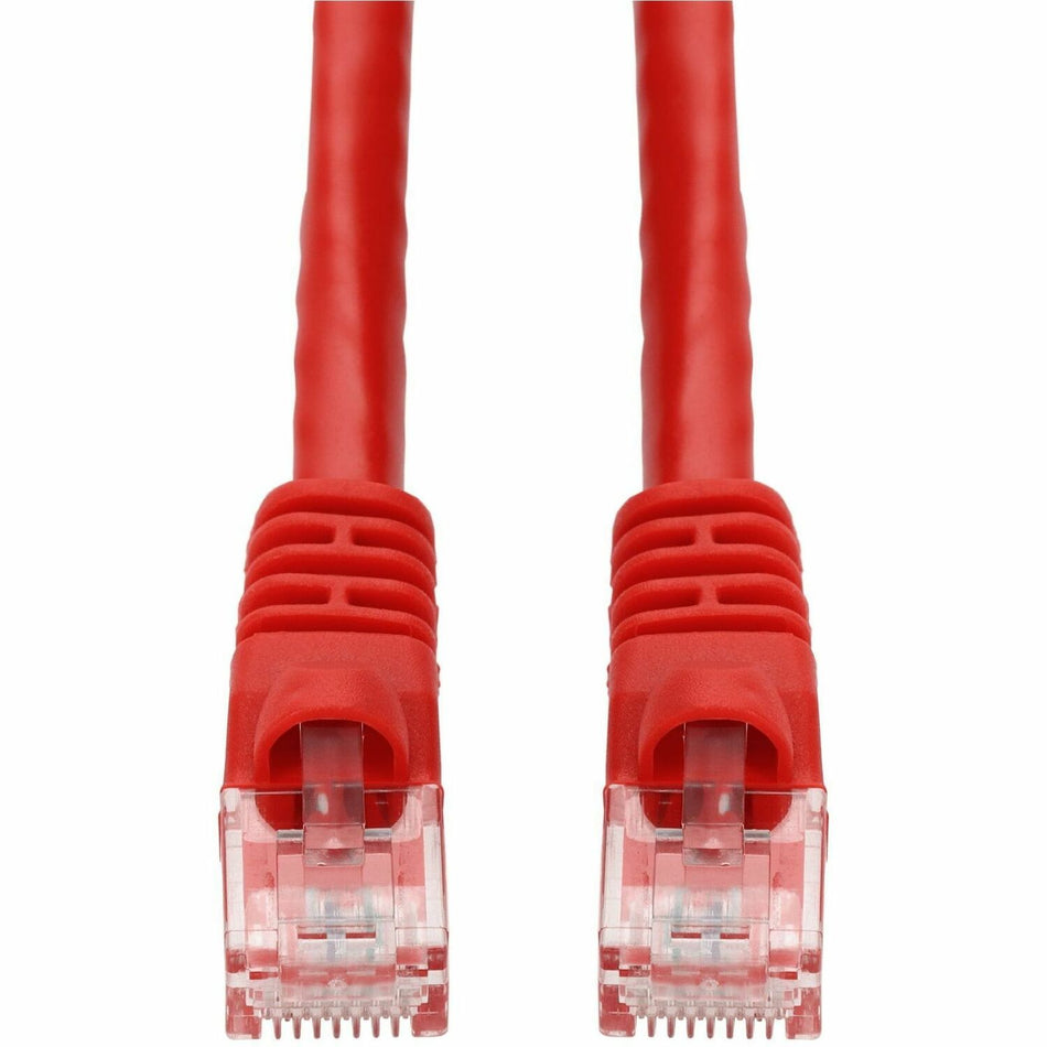 AddOn 39ft Red CAT 6 PVC Ethernet Cable Snagless Bubble Boot RJ-45 M/M - ADD-39FCAT6-RD