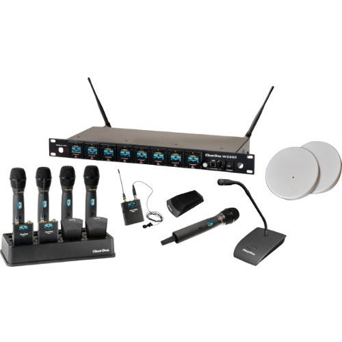 ClearOne WS880 8-Channel Wireless Microphone System Receiver - 910-6000-808-C