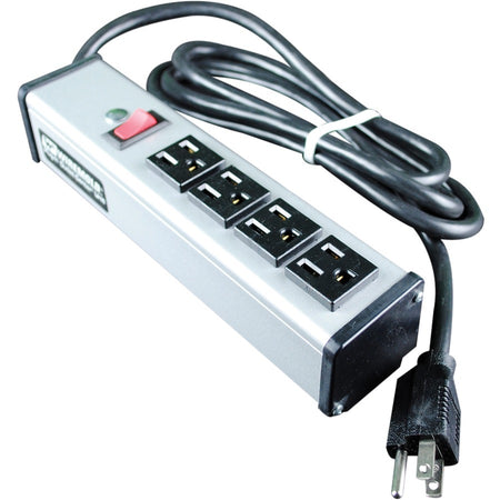 Wiremold Plug-In Outlet Center 4-Outlet Power Strip - UL104BC