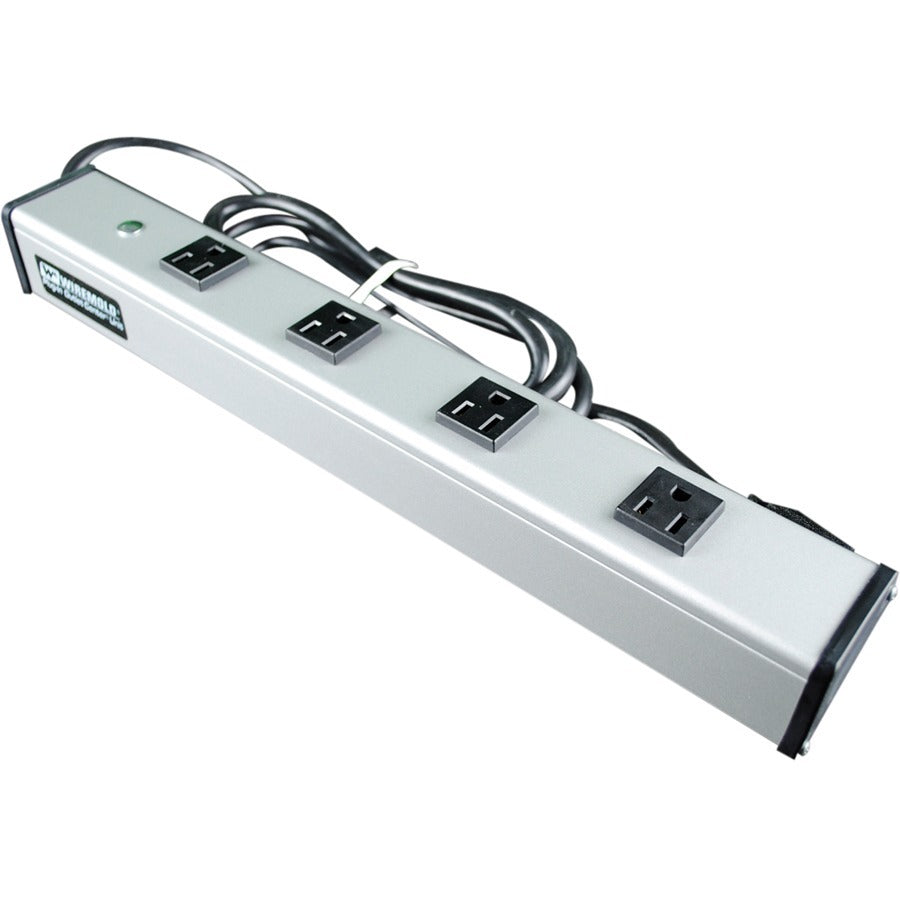 Wiremold Plug-In Outlet Center 4-Outlet Power Strip - UL1090BD