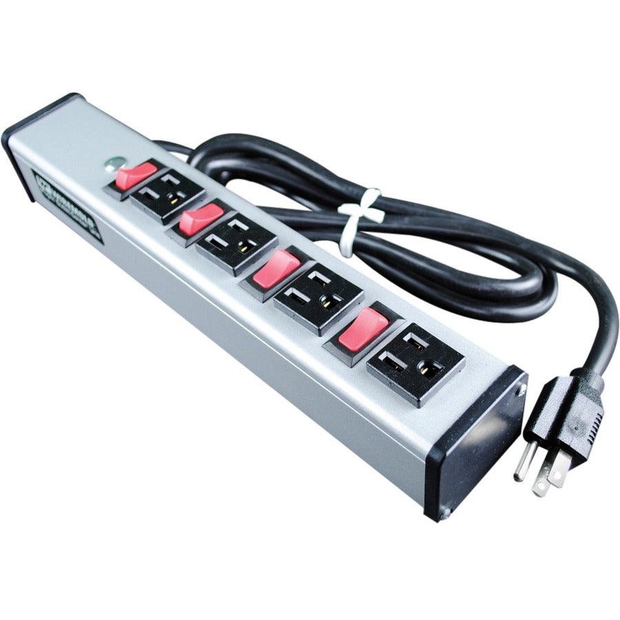 Wiremold Plug-In Outlet Center 4-Outlet Power Strip - UL215BC