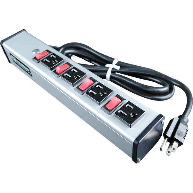 Wiremold Plug-In Outlet Center 4-Outlet Power Strip - UL215BD