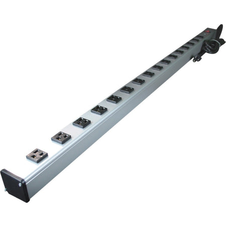 Wiremold Plug-In Outlet Center 16-Outlet Power Strip - UL402BD