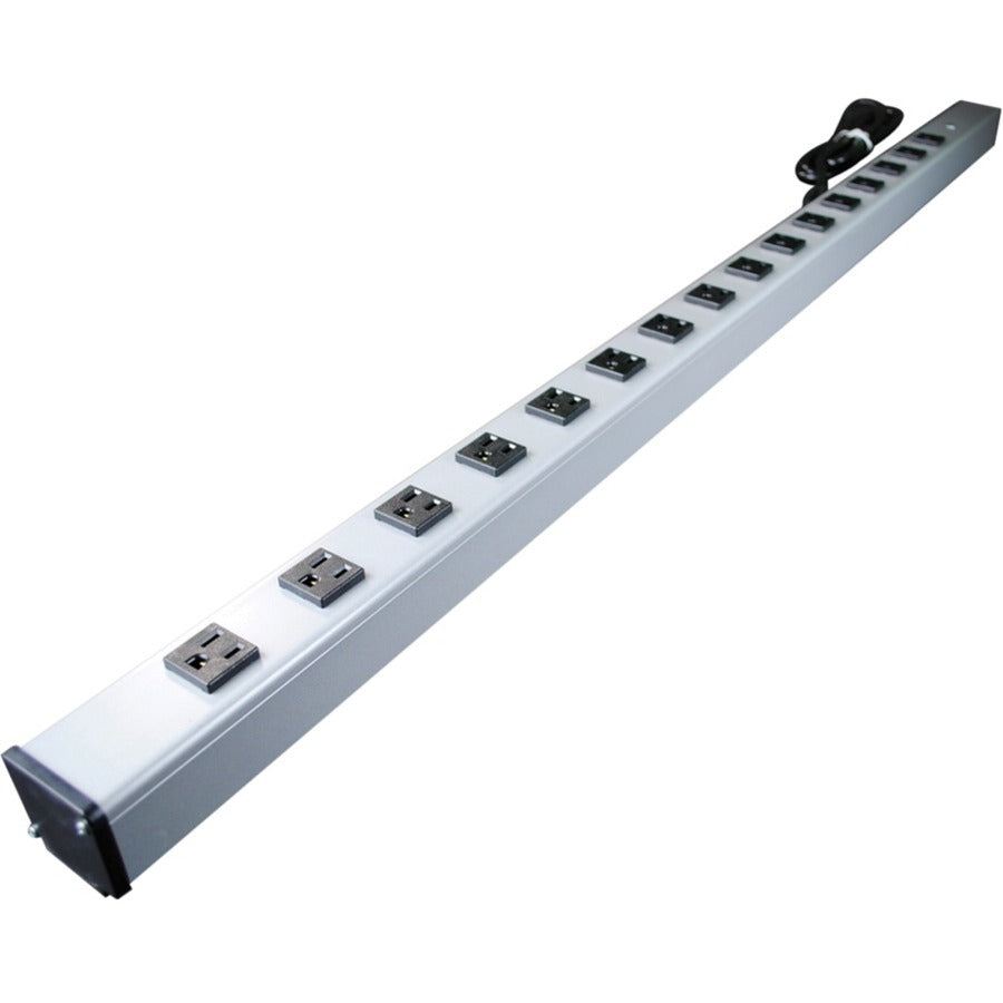 Wiremold Plug-In Outlet Center 16-Outlet Power Strip - UL404BC