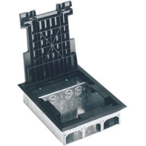 Wiremold SAF21/2-KT Mounting Box - Black - SAF21/2-KT