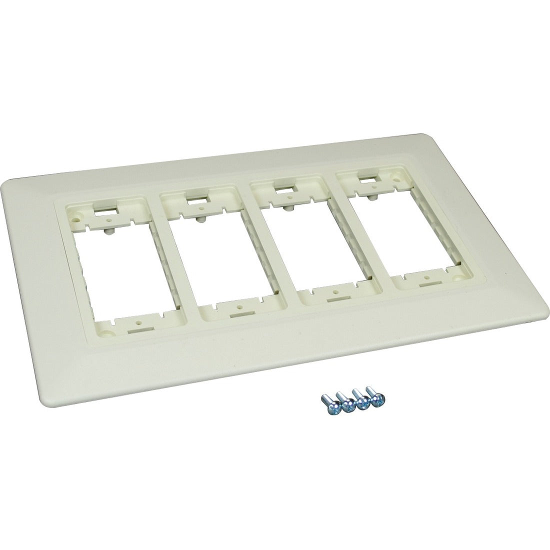 Wiremold WSA07-4A Mounting Bracket for Gang Box - Ivory - WSA07-4A