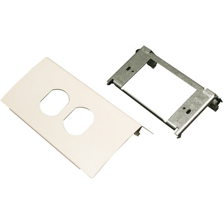 Wiremold DS4000 Single Channel Duplex Device Plate Fitting - DS4047D-DG