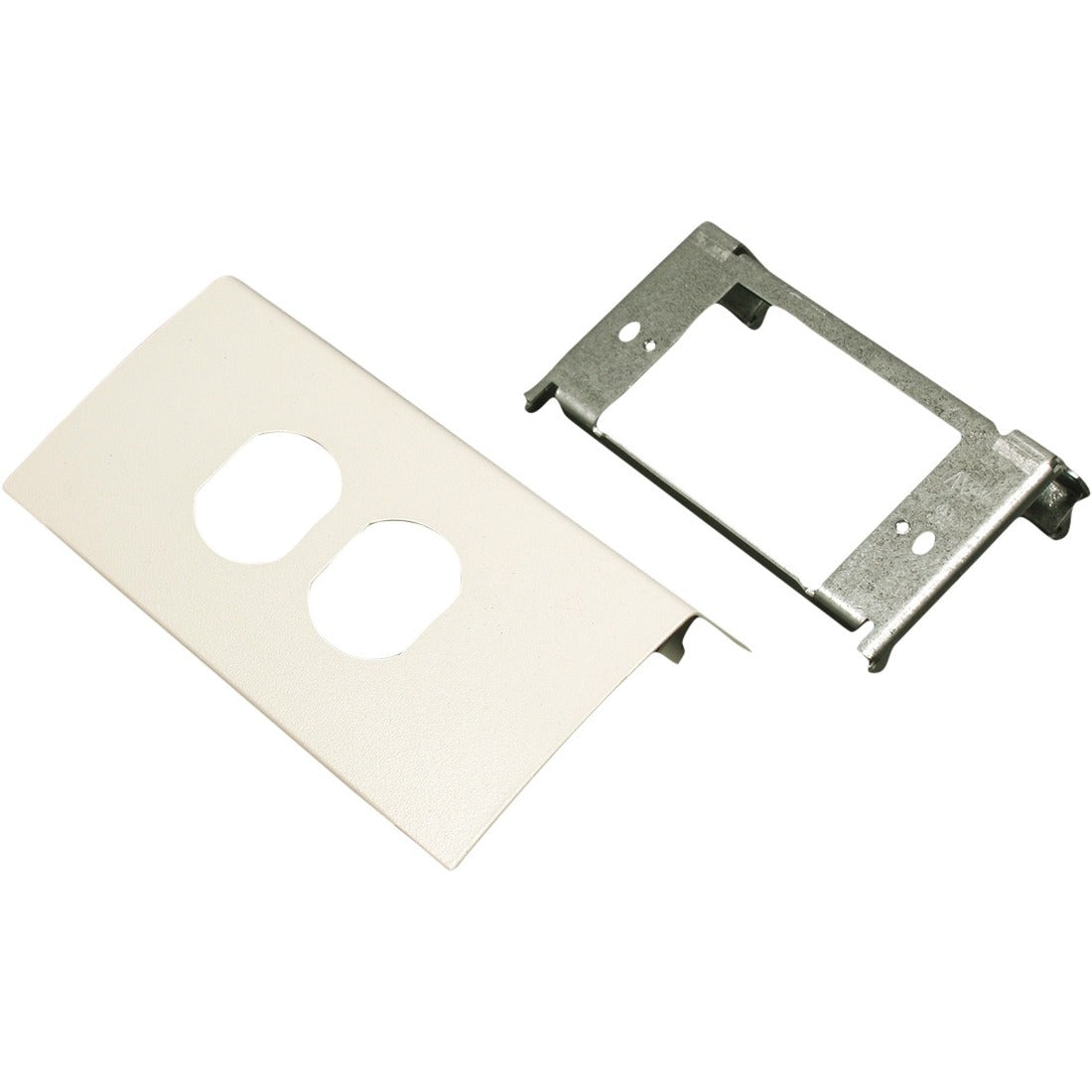 Wiremold DS4000 Single Channel Duplex Device Plate Fitting - DS4047D-DV