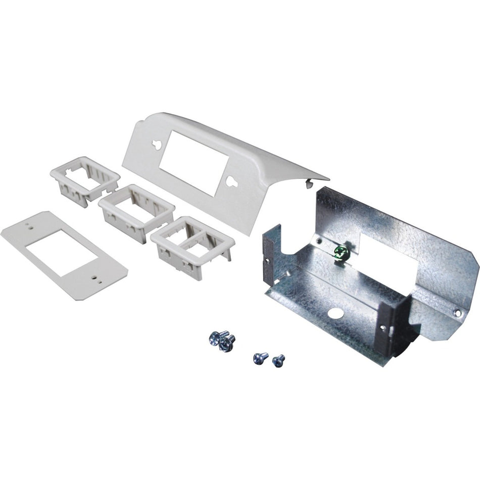 Wiremold DS4000 Downward Ortronics Series II Device Plate Fitting - DSDWNS-BK