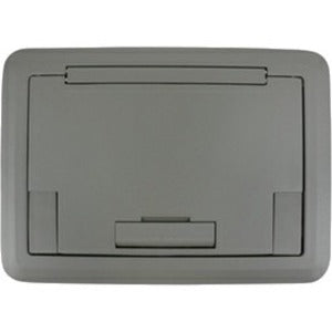 Wiremold Evolution Series EFB45 Floor Box Surface Style Cover with Solid Lid - EFB45BTCGY