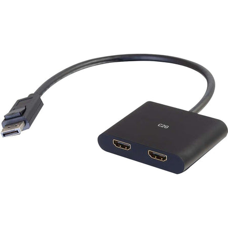 C2G 4K DisplayPort to Dual HDMI Monitor Splitter MST Hub - M/F - 54293