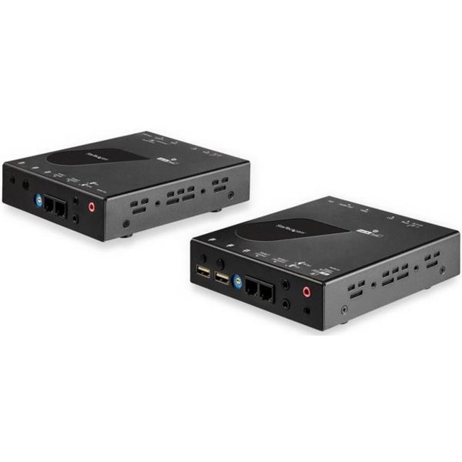 StarTech.com HDMI KVM Extender over IP Network - 4K 30Hz HDMI and USB over IP LAN or Cat5e/Cat6 Ethernet (100m/330ft) - Remote KVM Console - SV565HDIP