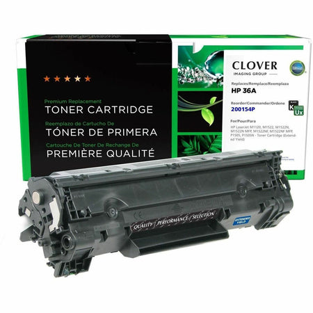 Clover Imaging Remanufactured Extended Yield Toner Cartridge for HP CB436A - 200154P